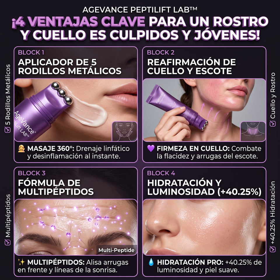 AGEVANCE™ Crema Antiarrugas Reafirmante 3