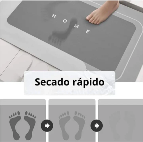 🔥 Alfombra de baño ultra absorvente antideslizante 3