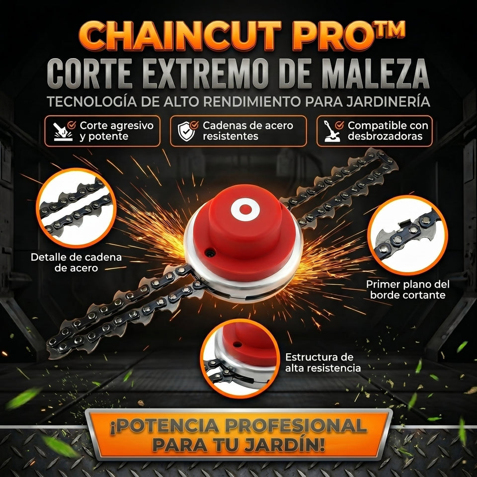 ChainCut PRO™ Cabezal de cadena para guadaña 3