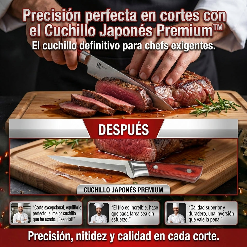 Cuchillo japonés Premium 2