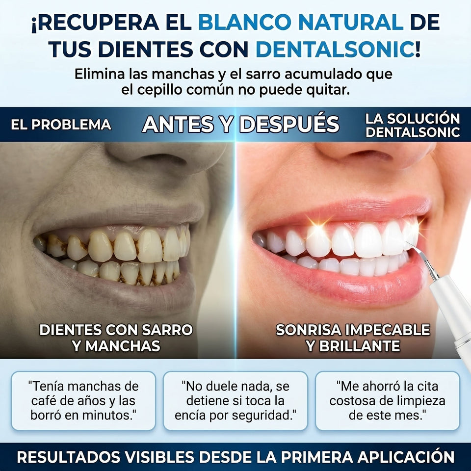 DentalSonic Eliminación De Sarro Con Raspador Dental Ultrasónico 1