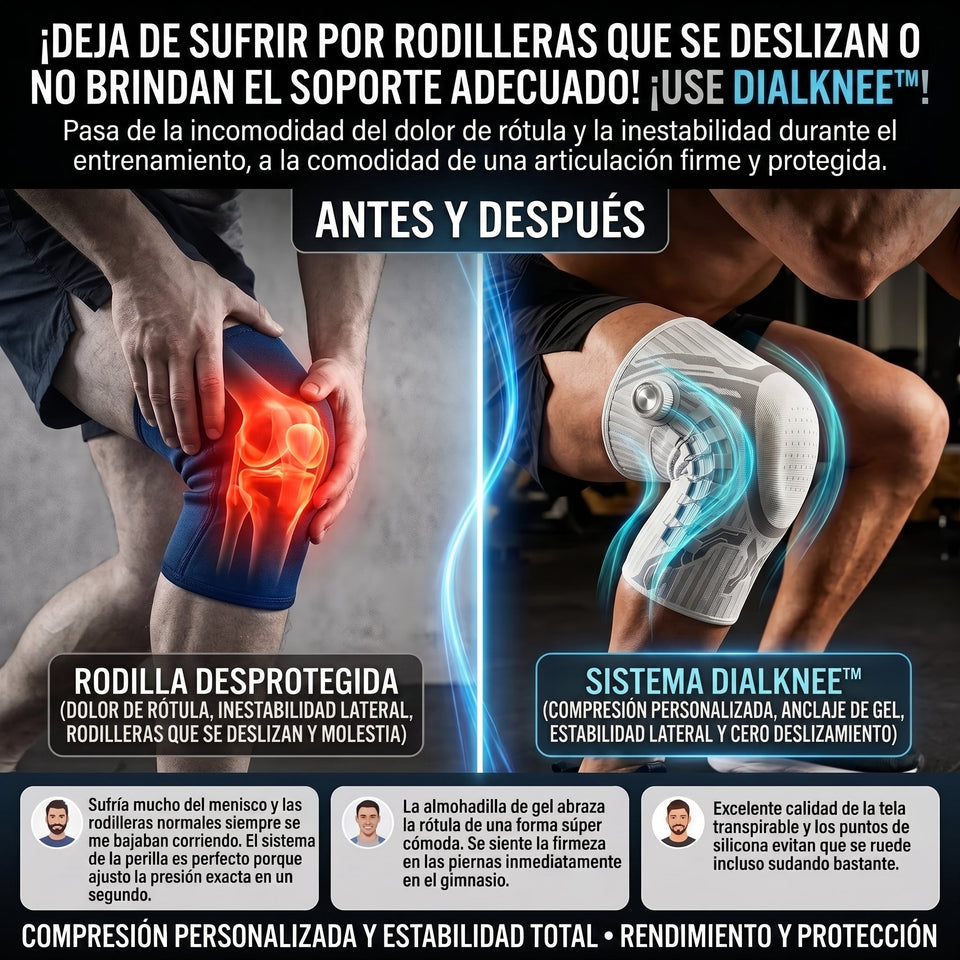 DialKnee™ Rodillera Deportiva de Compresión 1