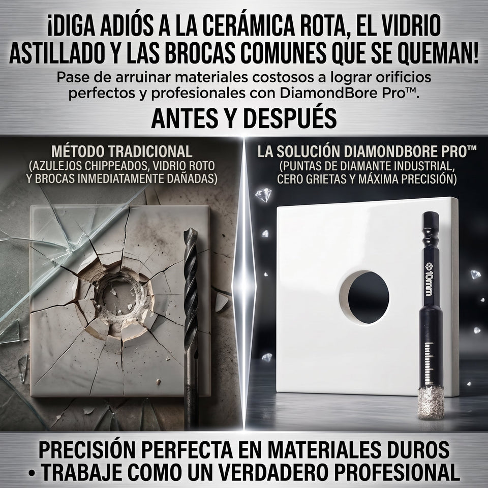 DiamondBore™ Brocas de Diamante para todo tipo de material 1