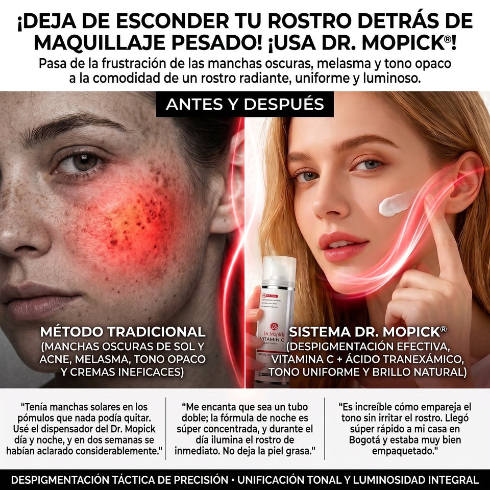 Dr. Mopick® Crema Facial Aclarante Antimanchas 1