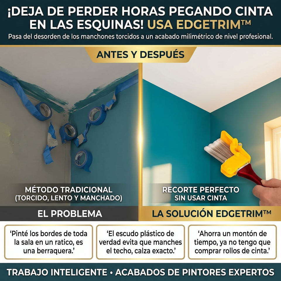 EdgeTrim™ Herramienta Para Bordes De Pintura En Paredes Y Techos 2x1 1
