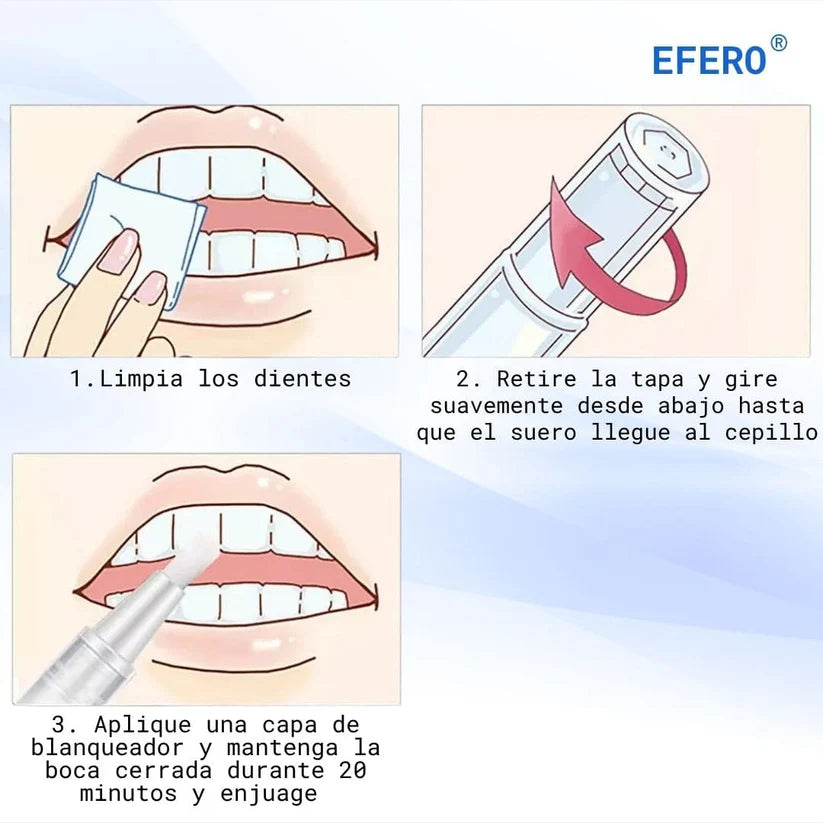 EFERO® (Lápiz blanqueador dental) 2 x 1 3