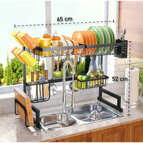 Flow Elite® ESCURRIDOR DE LOZA EN ACERO INOXIDABLE 1