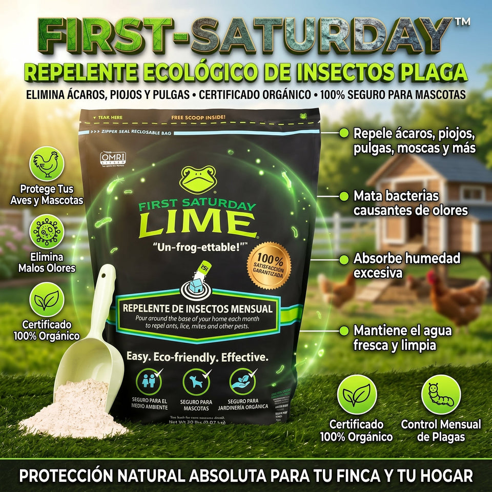 First Saturday Lime barrera de protección contra plagas 3