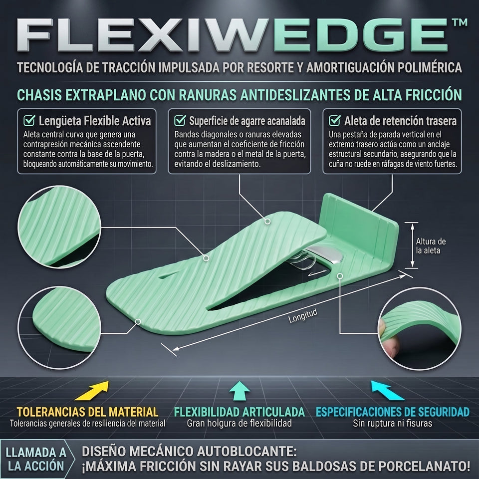 FlexiWedge™ Tope de Puerta Inteligente 2x1 3