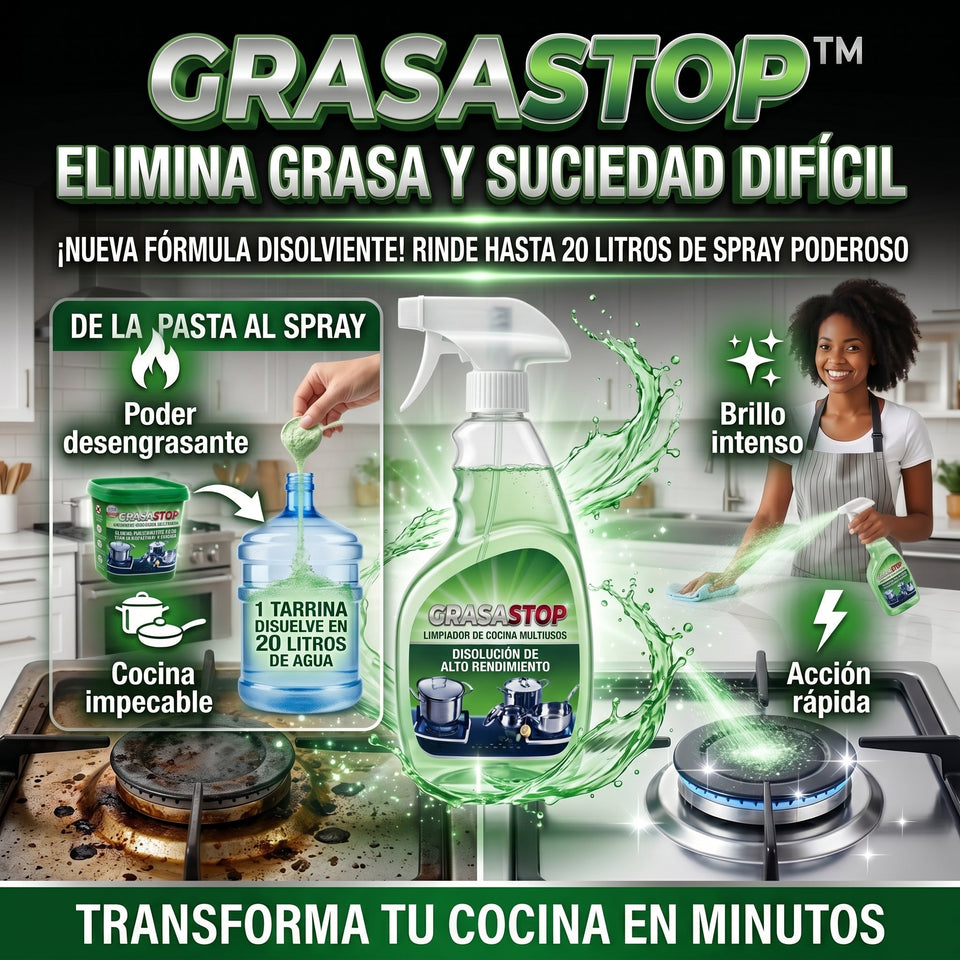GRASASTOP™ Limpiador multiusos de cocina concentrado 1