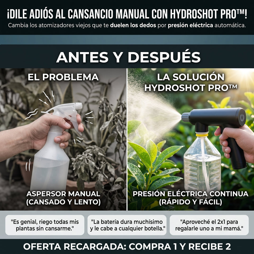HydroShot™ Pistola Pulverizadora LLEVA 2X1 1