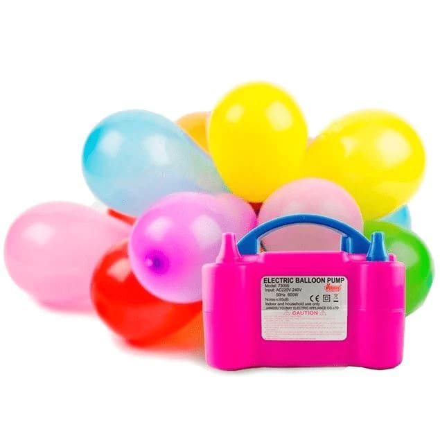 Inflador De Globos Eléctrico 2 Inyectores 3