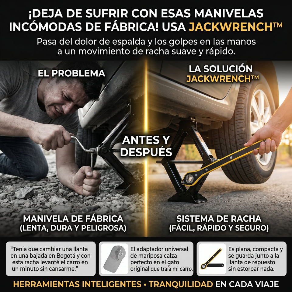 JackWrench™ Herramienta De Mango De Llave De Trinquete 1