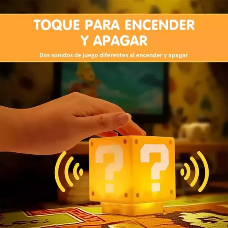 SUPER Lampara Cubo MARIO 1
