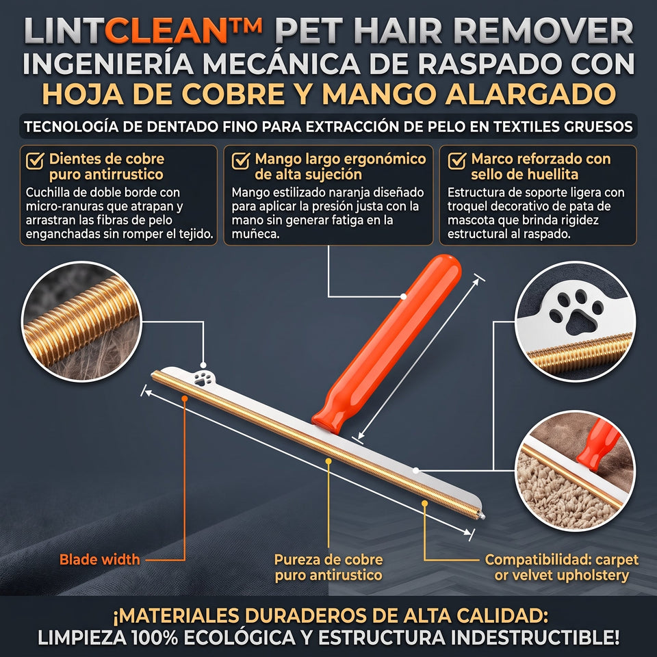 LintClean™ Removedor Rascador de Pelos de Mascotas 2
