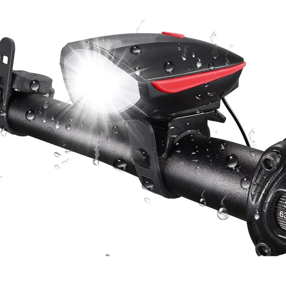Litex™ Linterna de bicicleta con Bocina 1