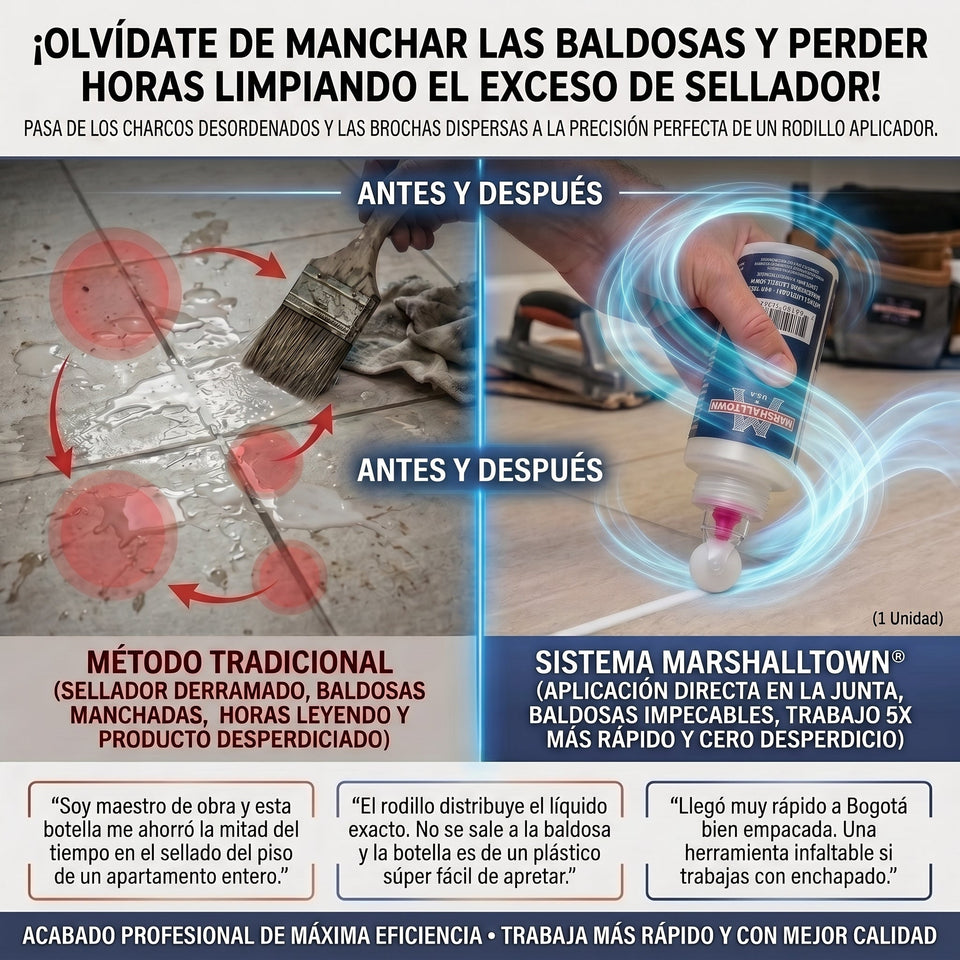 MARSHALLTOWN® Herramienta aplicadora de sellador de juntas 1