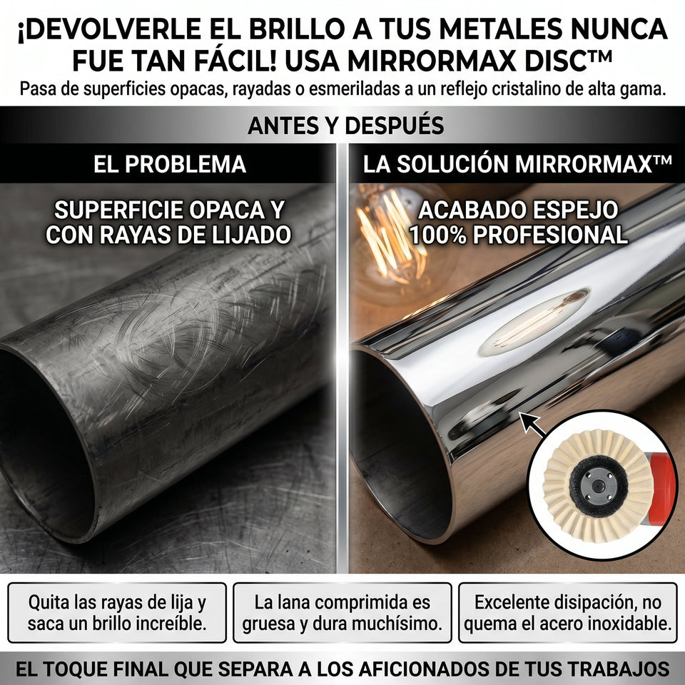 MirrorMax Disc™Disco Para Pulir 2x1 1