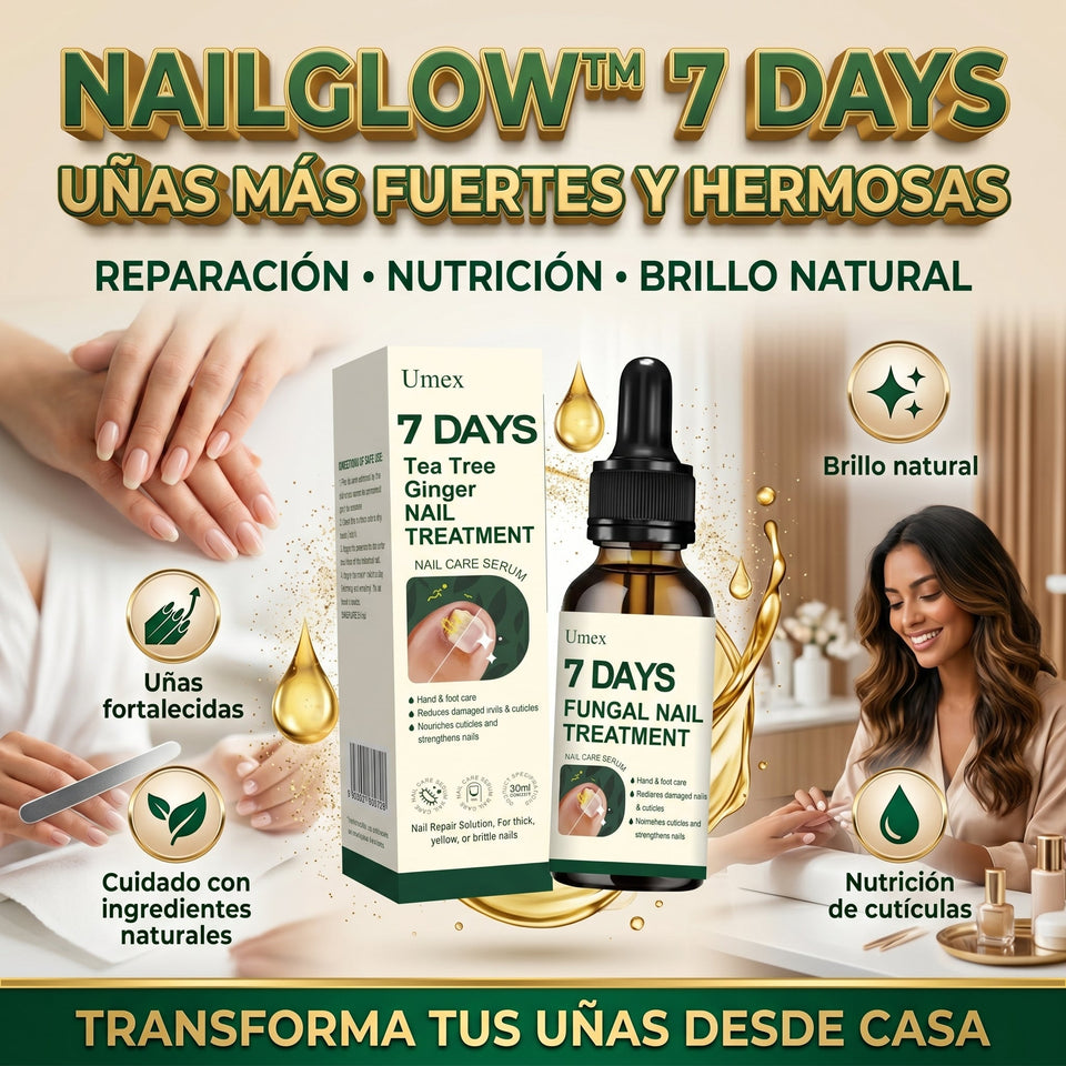 NailGlow™ 7 Days fortalecer y mejorar la apariencia de uñas 2x1 2