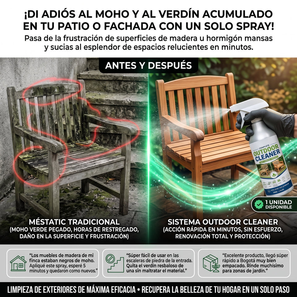 Outdoor Cleaner™ Limpiador líquido en spray para exteriores 1