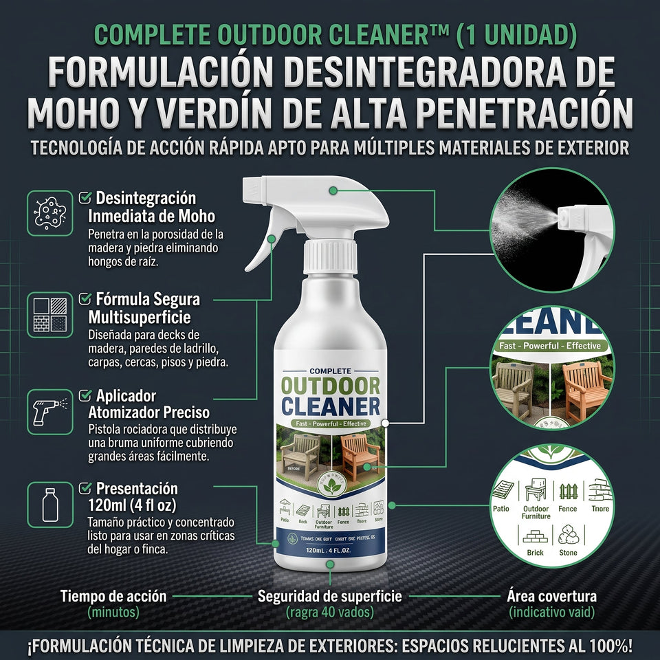 Outdoor Cleaner™ Limpiador líquido en spray para exteriores 2