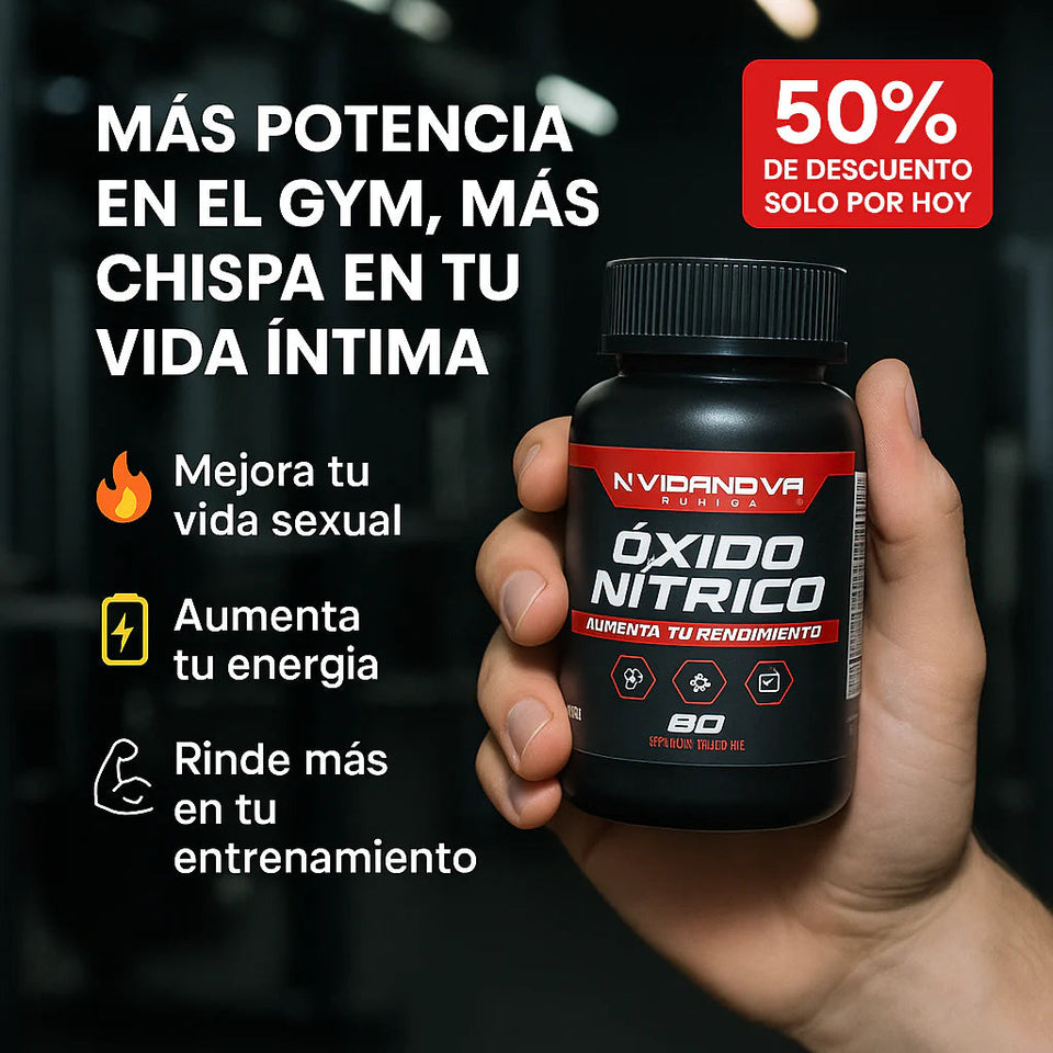 ÓXIDO NÍTRICO Premium - Suplemento 1000 mg 2
