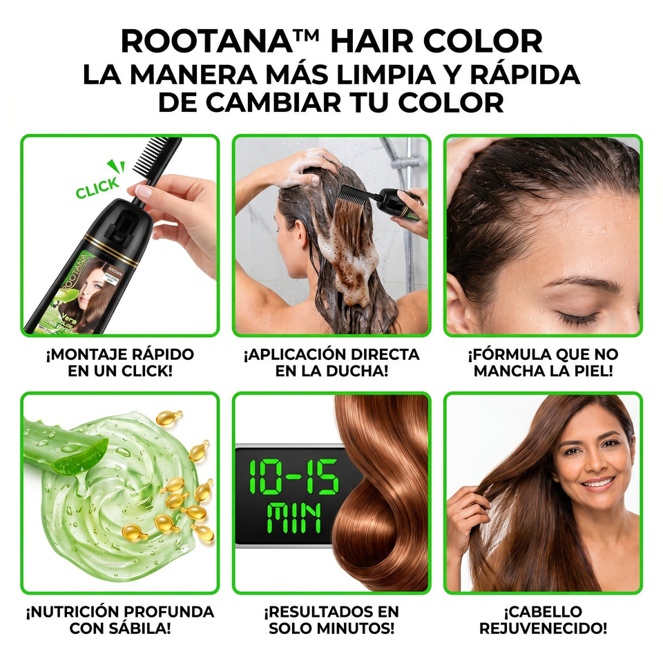 Rootana™ Shampú colorante para el cabello 1