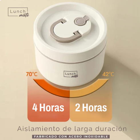 Lonchera térmica Lunch Mate™ acero inoxidable 1