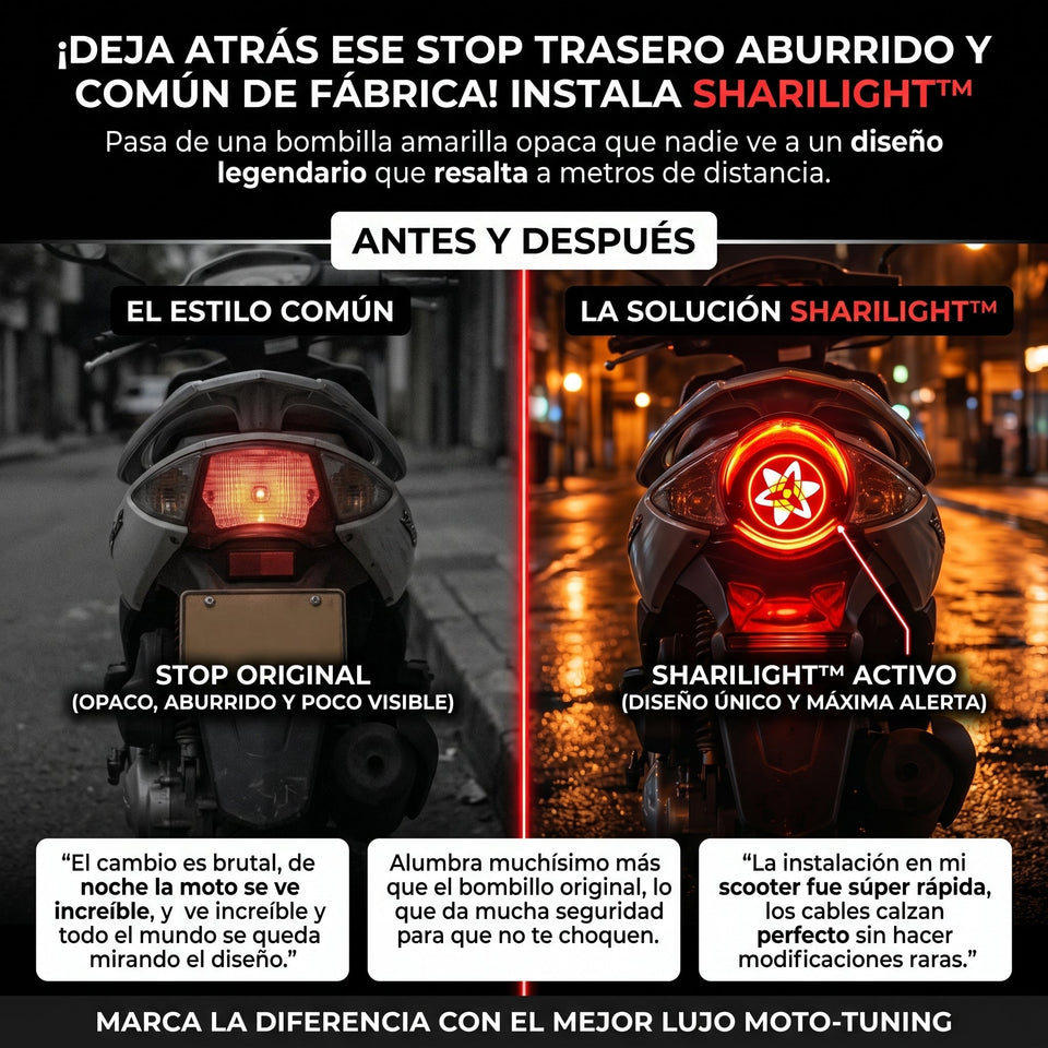ShariLight™ Luz de Freno Trasera LED Modificada 1
