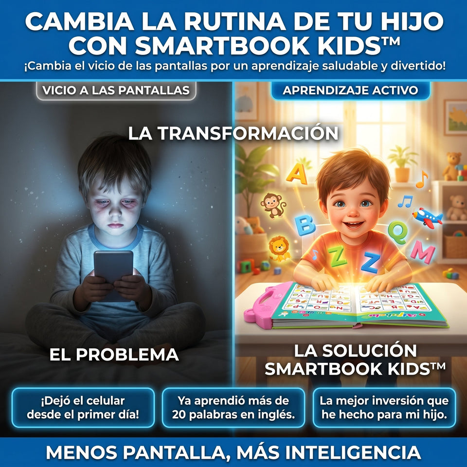 SmartBook Kids™ Libro mágico interativo español- ingles 1