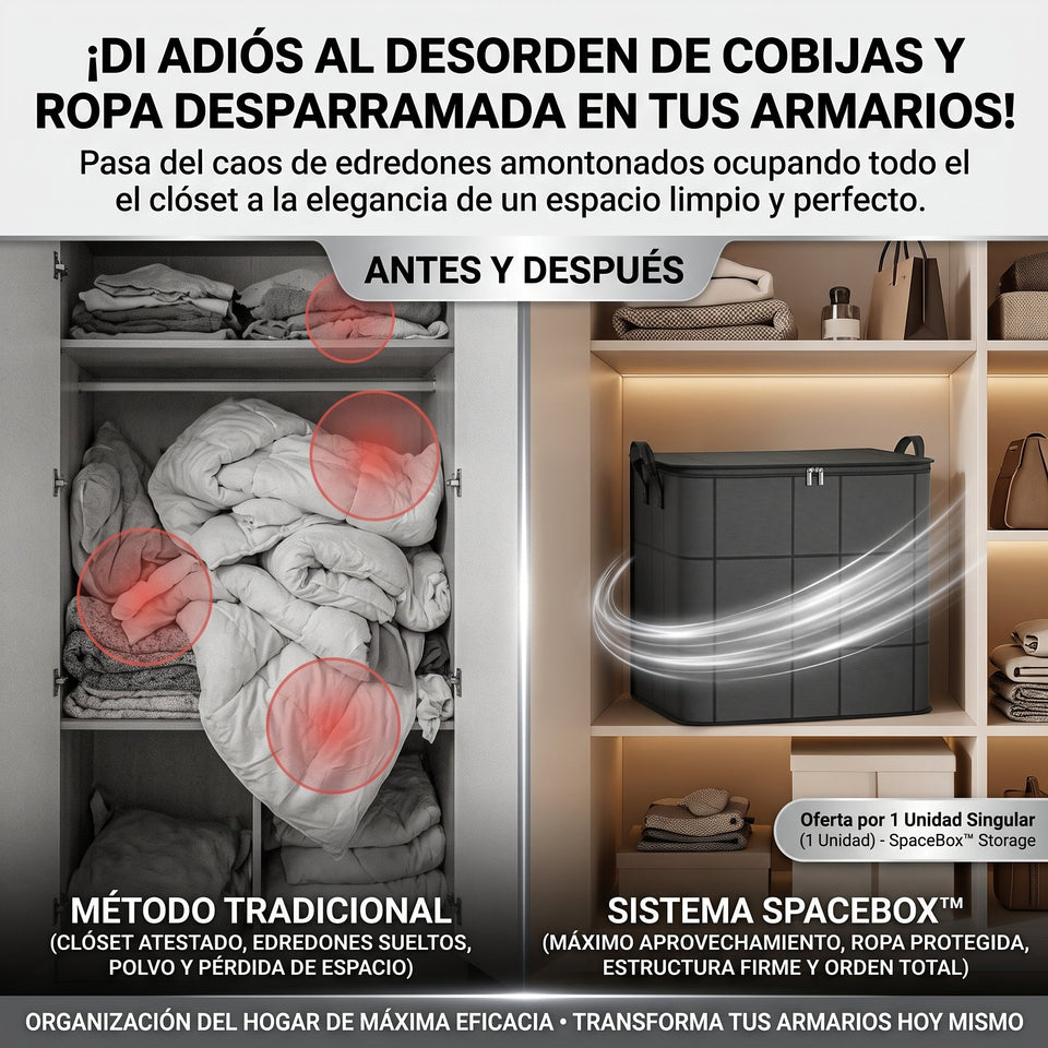 SPACEBOX™ Cesta Rígida Organizadora de Almacenamiento 1