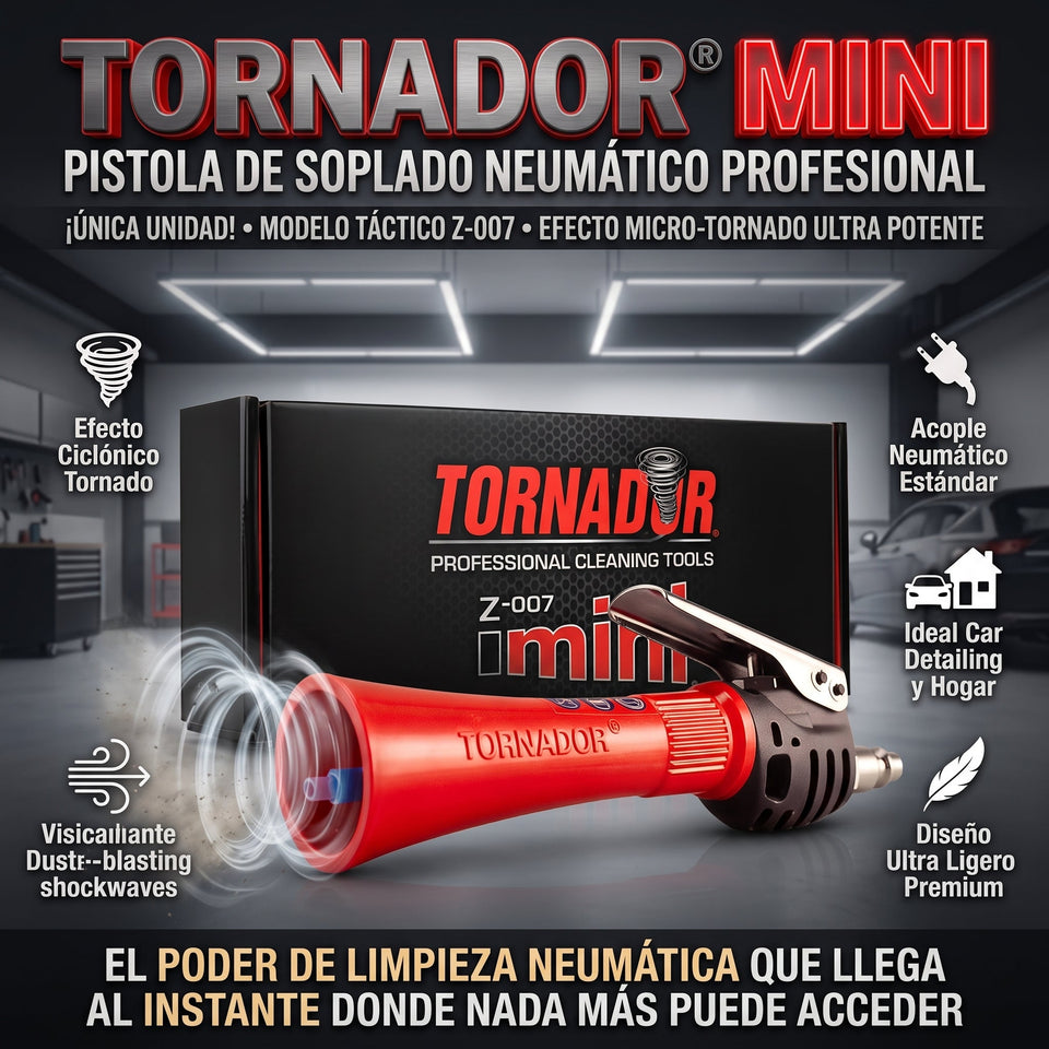 TORNADOR® Mini Z-007 Pistola De Soplado Neumatico Profesional 2