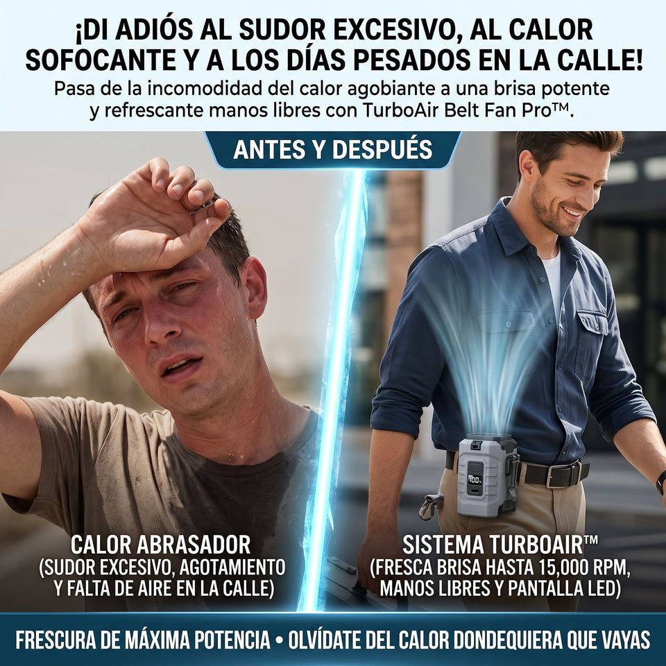TURBOAIR™ Ventilador de Cintura Portátil 1