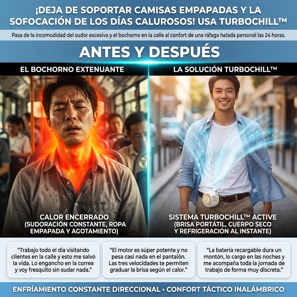 TurboChill™ Ventilador de Cintura Manos Libres 1