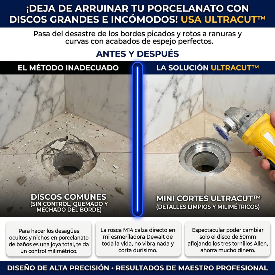 UltraCut™ Mini Disco De Corte De Precision set de 3 1