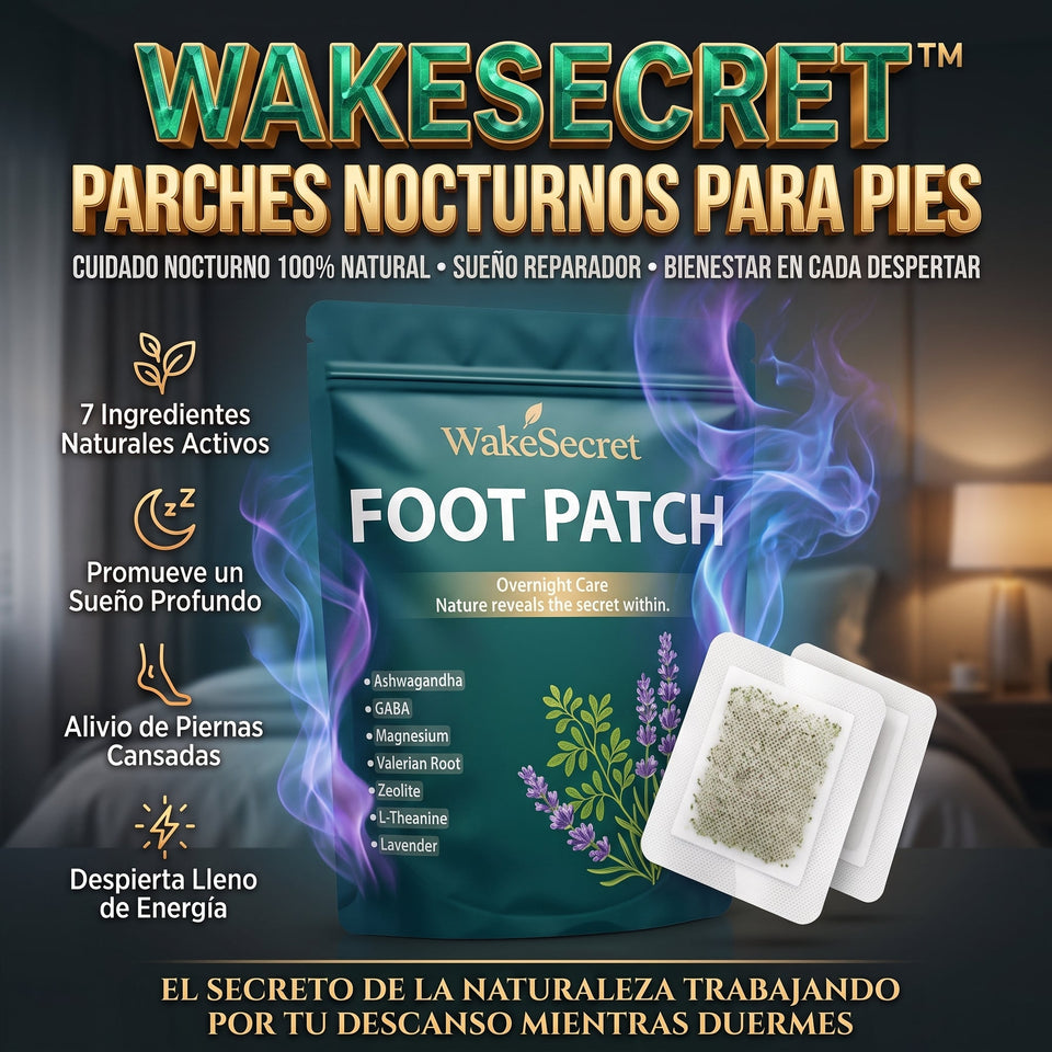 WakeSecret™ 50 Parches Desintoxicantes y Relajantes Nocturnos 3