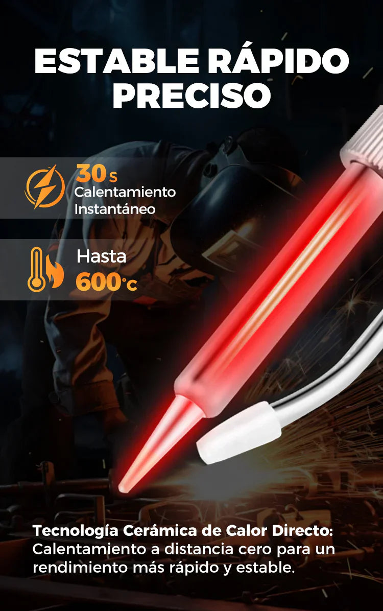 Soldador Eléctrico 80W de Alta Eficiencia 2