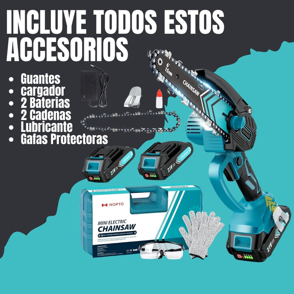 Motosierra Eléctrica Potencia Compacta 2