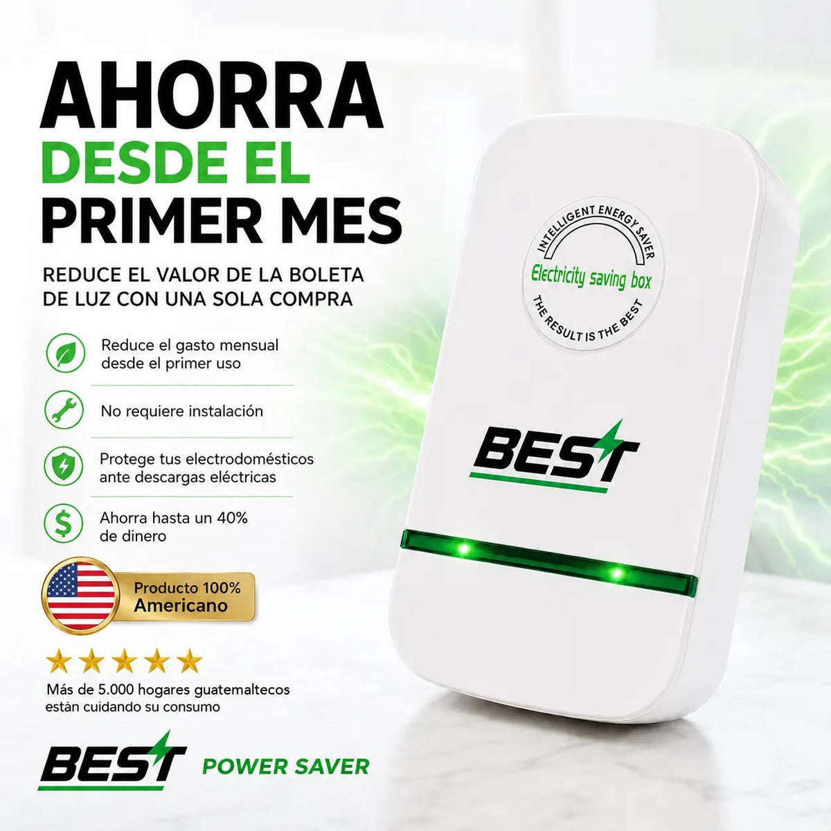 Ahorrador de Energía BEST Power Saver