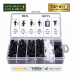 Kit de 100 clips automotrices – Repara tu carro sin taller