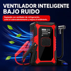 2x1 Arrancador de Baterías e Inflador de Llantas