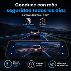 DriveVision 360 | Espejo Retrovisor con Cámara Delantera y Trasera para Auto — 3