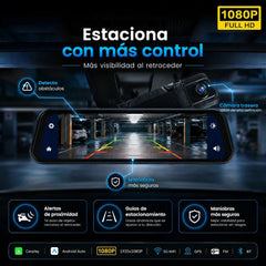 DriveVision 360 | Espejo Retrovisor con Cámara Delantera y Trasera para Auto — 4
