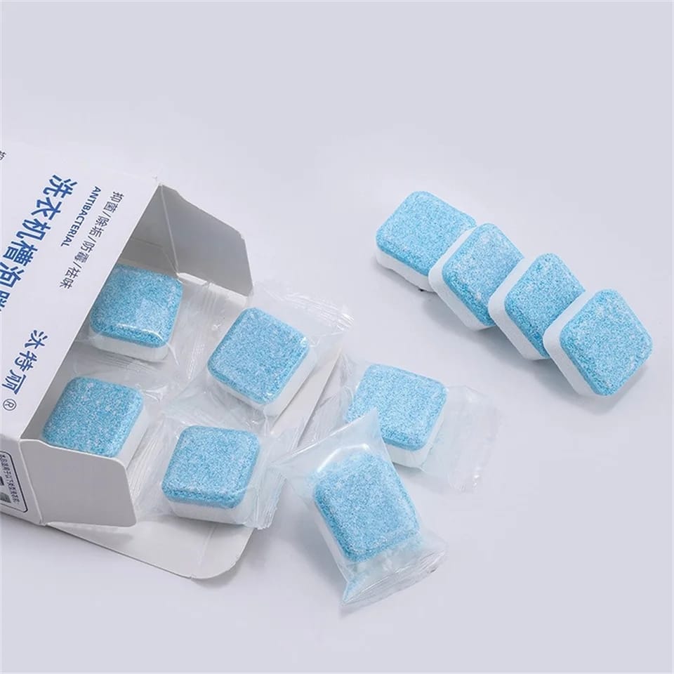 12 Pastillas Efervescentes de Lavadora 1