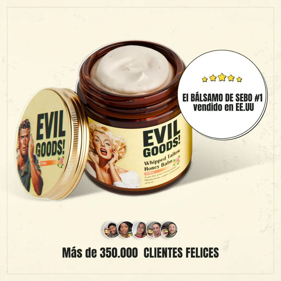 Bálsamo Reparador Natural con Sebo Nutritivo y Miel de Manuka 1