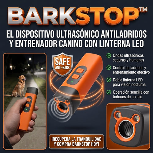 BARKSTOP™ Dispositivo Antiladridos Ultrasónico