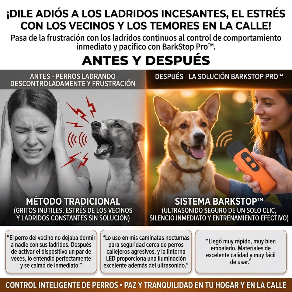 BARKSTOP™ Dispositivo Antiladridos Ultrasónico 1