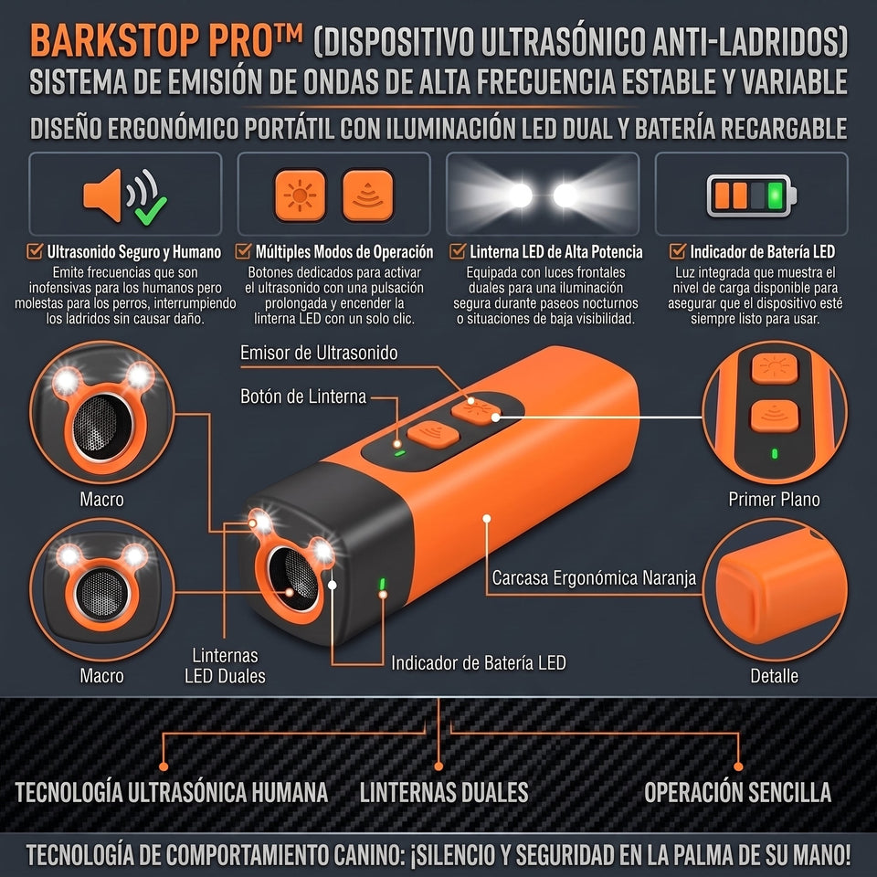 BARKSTOP™ Dispositivo Antiladridos Ultrasónico 2