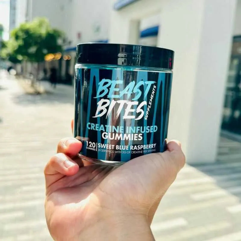 Beast Bites Gomitas de Creatina Hiper Músculos 120un.