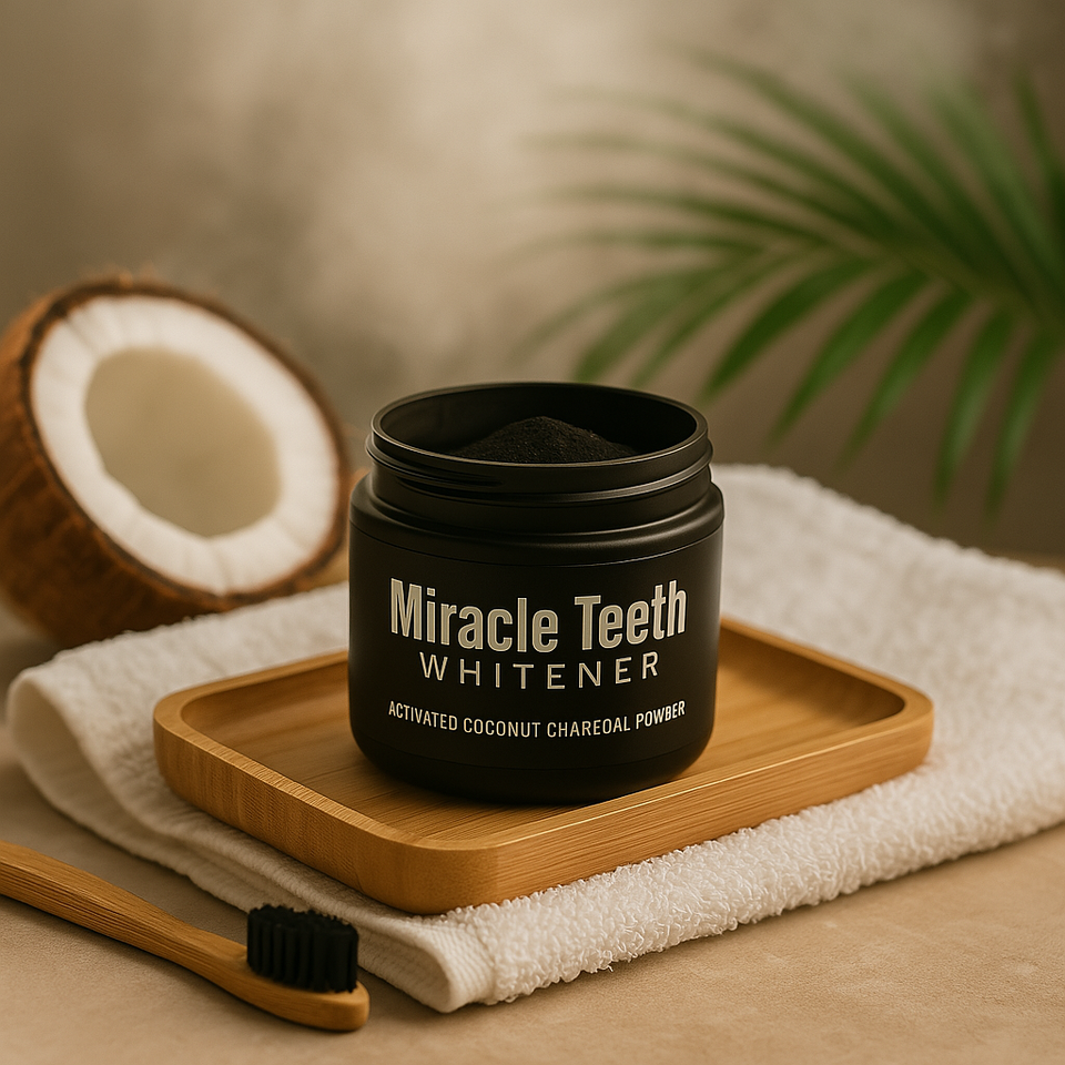 Blanqueador Dental Natural con Carbón Activado Coco®️ 2